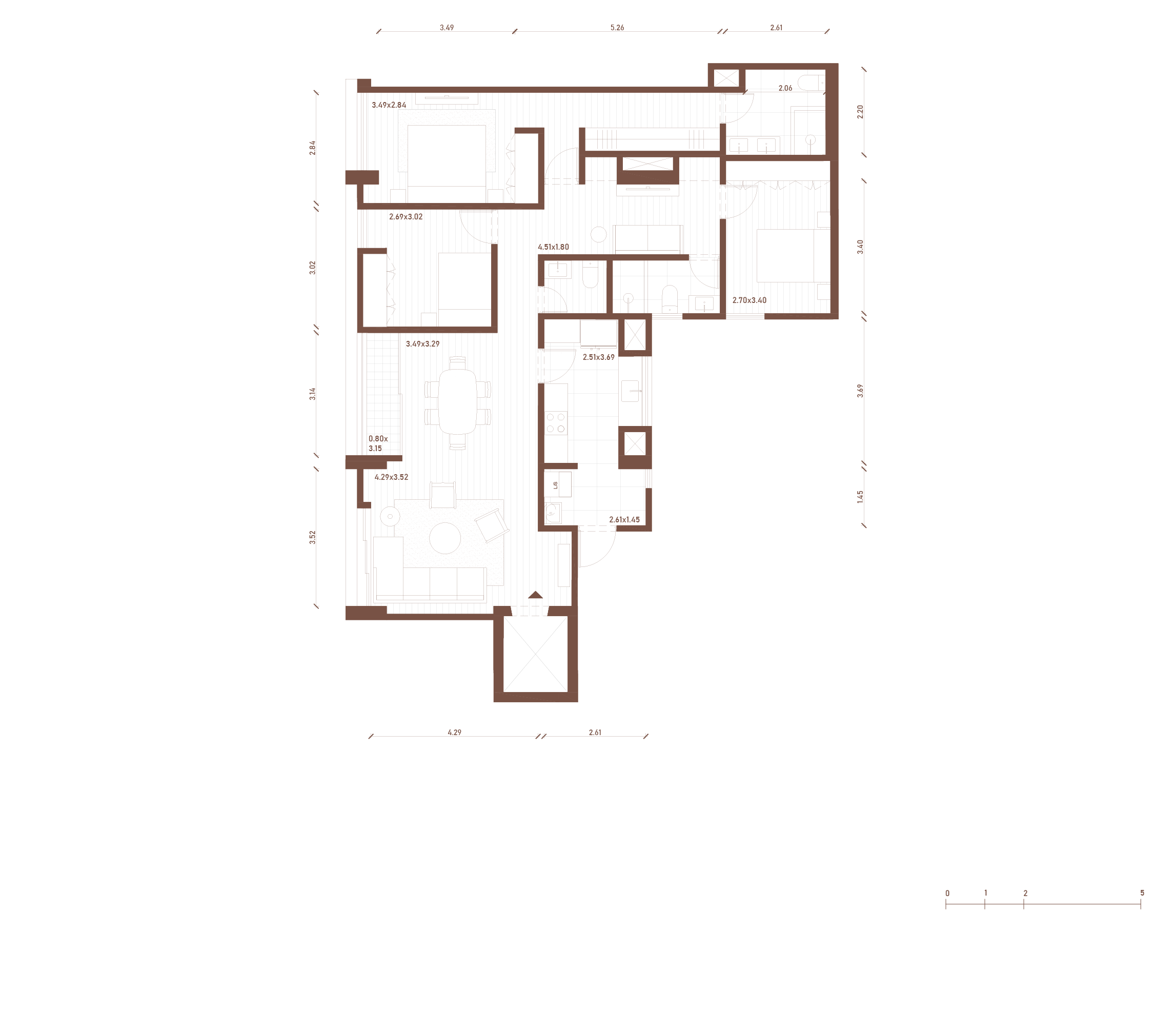 Flat 201