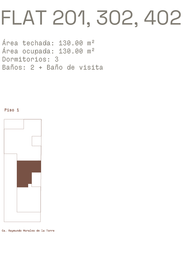 Flat 201, 302, 402