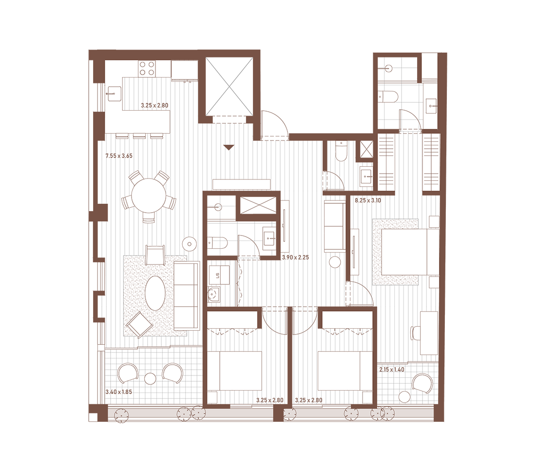 Flat 301, 401